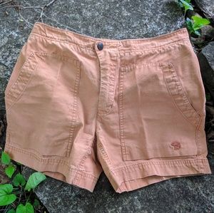 Sherbet orange Mountain Hard Wear shorts